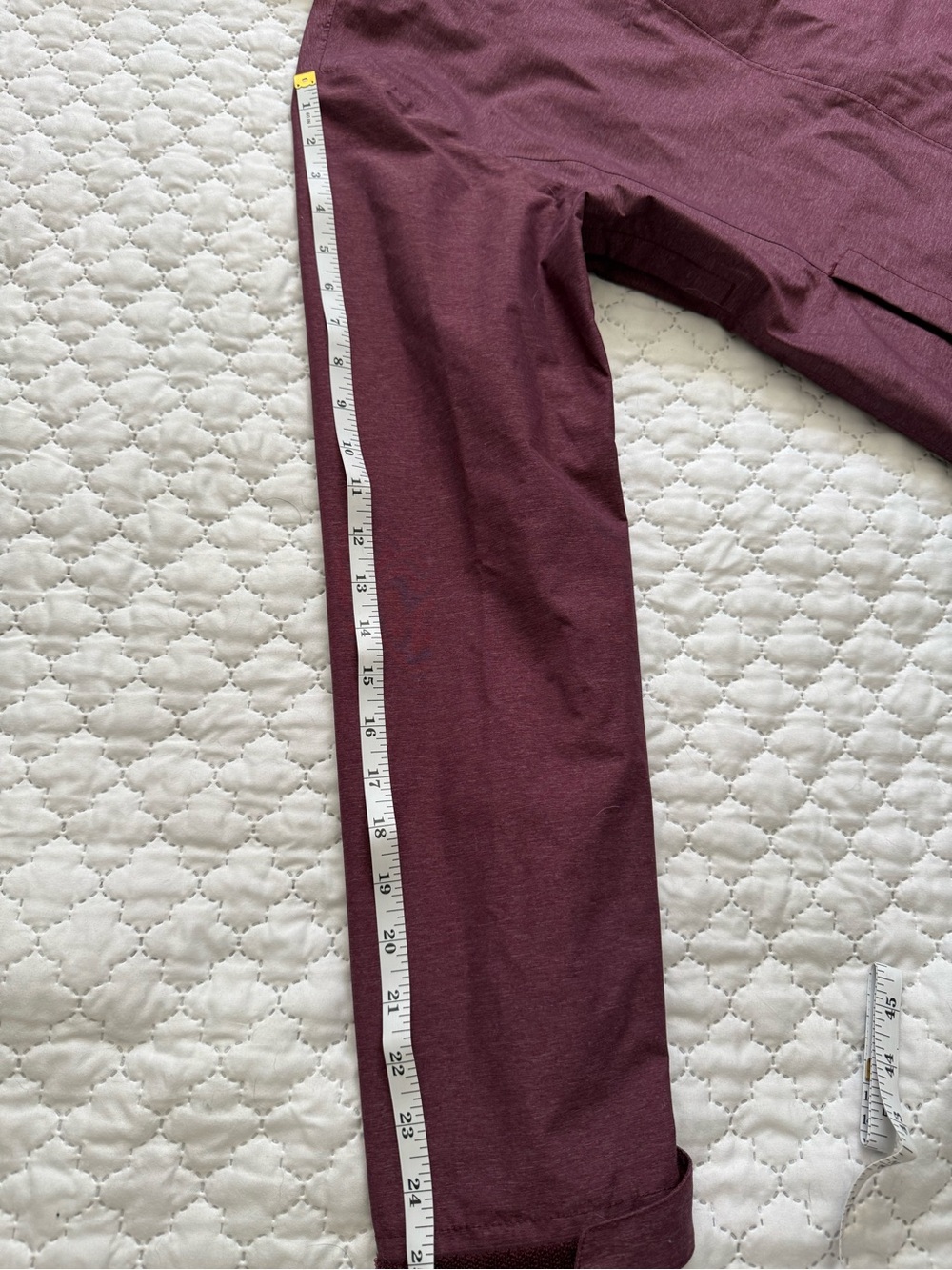 The North Face Women’s Hooded Rain Jacket — Maroon - Picture 11 of 12